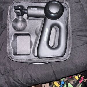Black Massage Gun with Case